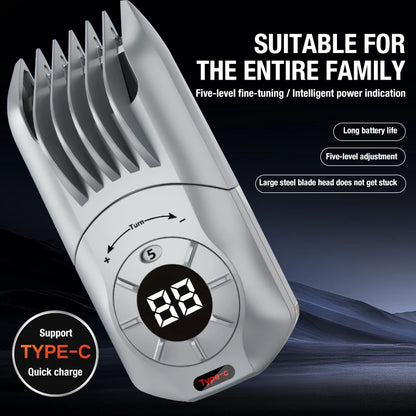 Hair clipper, electric push clipper, household, children's, adult style, electric push, electric shaver, hair salon, hair cuttin