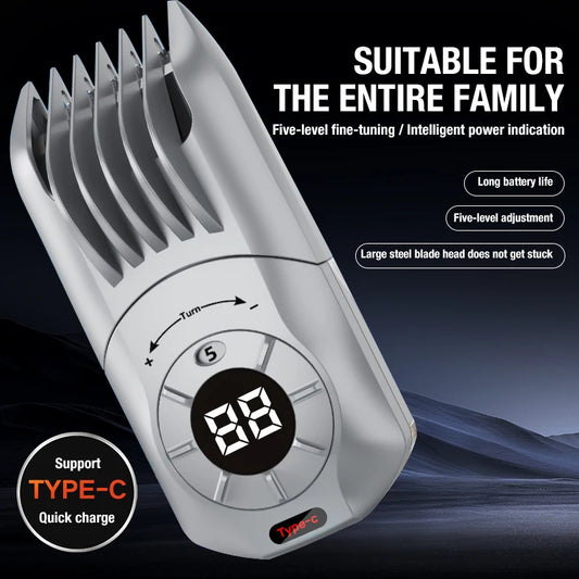 Hair clipper, electric push clipper, household, children's, adult style, electric push, electric shaver, hair salon, hair cuttin