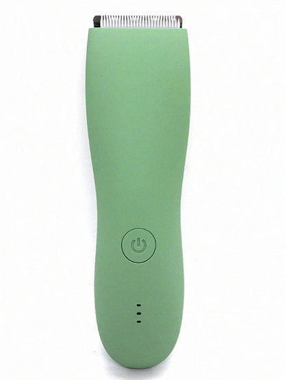 Body Hair Trimmer Shaver for Men Ball Trimmer for Groin Pubic Replaceable Ceramic Blade Groomer Electric Razor Waterproof Clippe