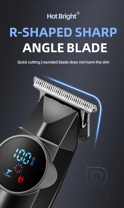 Professional Multi-function Hair Cutter Machine for Men Beard Shaving Trimmer for Body & Facial Hair Grooming Kit