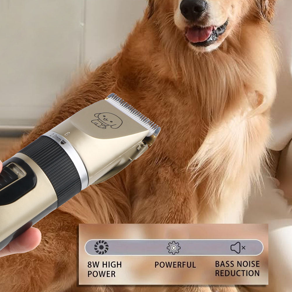For Rabbit Dog Cat Puppy Grooming Clipper Cutter Haircut Trimmer Shaver Set Pet Hair Clipper Electric Scissors Pet Supplies